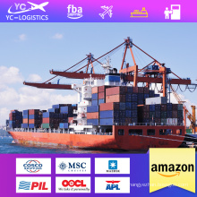 DDP door to door  Air Sea freight forwarder From China to USA Amazon FBA shipping agent